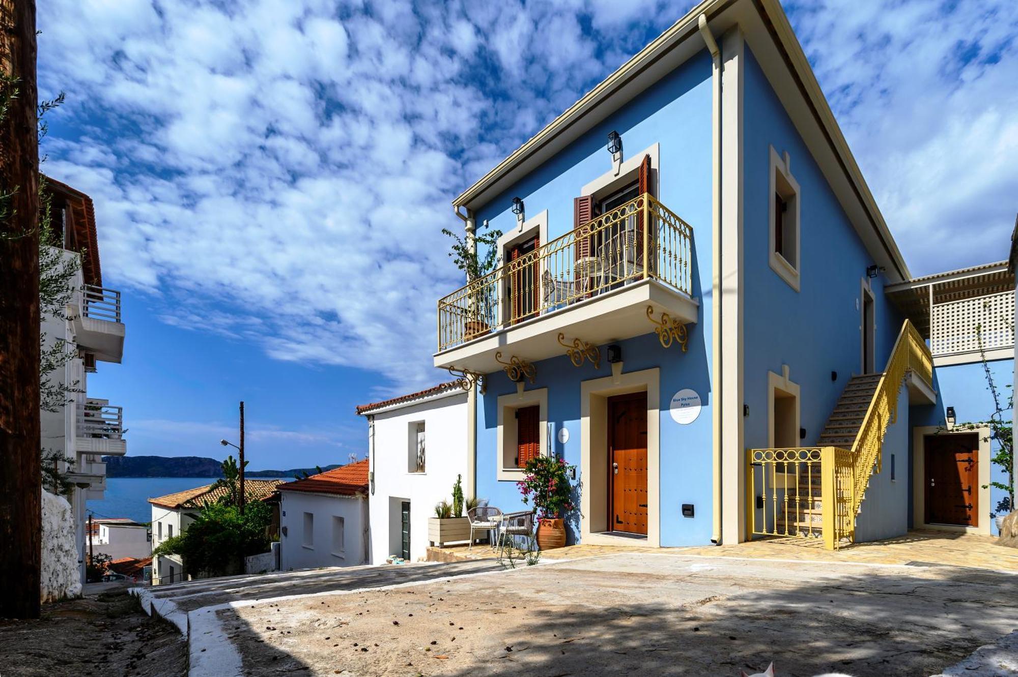 皮洛斯Blue Sky House公寓式酒店 外观 照片
